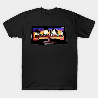 Goth Kids at a Diner T-Shirt